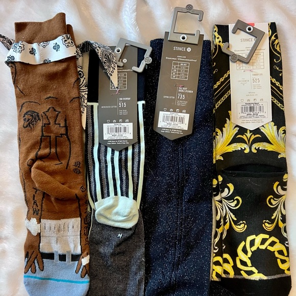 1 pair Stance Tupac socks! New with tags! - Picture 3 of 3